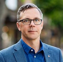 Johan Söderberg, kommunstyrelsens ordförande, foto: Hanna Maxstad.