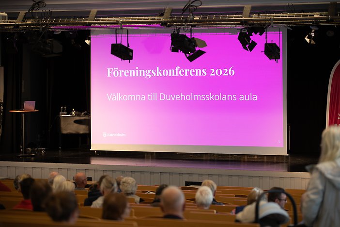 Bild på presentation för föreningslivet